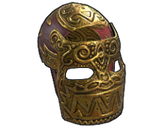 Legendary Gold Facemask