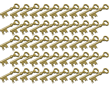 50x Mann Co. Supply Crate Key
